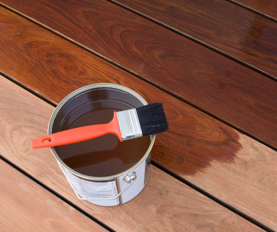Beautiful Deck Staining Home